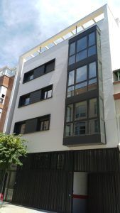 Geotermia en edificio Madrid Centro