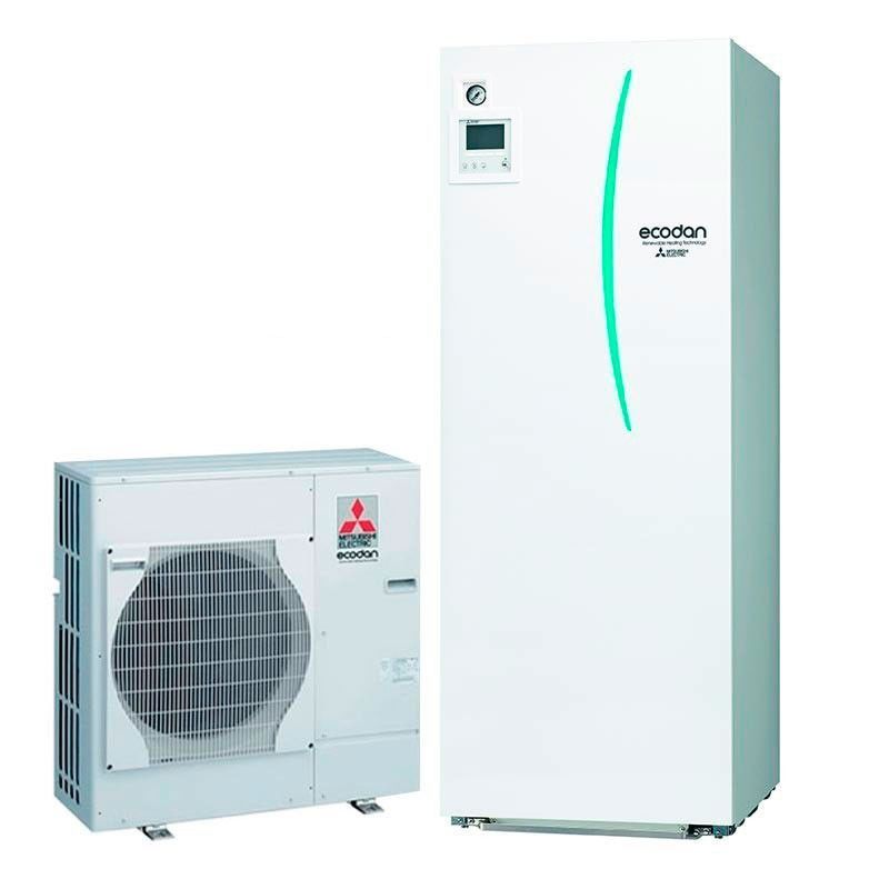 bomba de calor mitsubishi ecodan hibrido atw ehst20c puhz